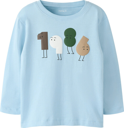 Name It Nmmolaf Ls Nreg Top Blue 110