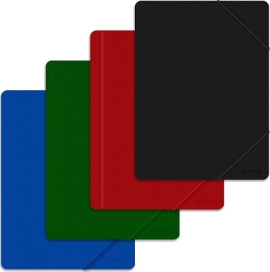Office Products Perm Med Strikk Office Products, A4, Pp, 500 Mikron, 3-Løfter, Miks Farger Office Products Perm Med Strikk Office Products, A4, Pp, 500 Mikron, 3-Løfter, Miks Farger
