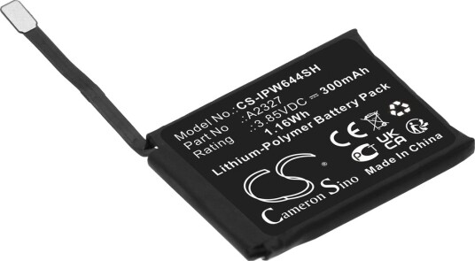 Batteri til Apple Watch-serien S6 44 mm osv.