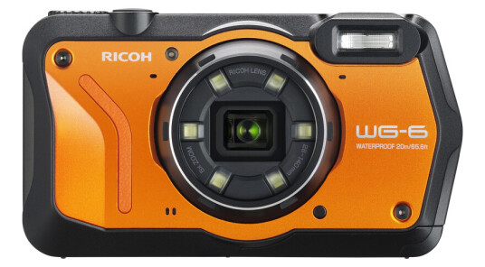Ricoh kompaktkamera WG-6 (oransje)