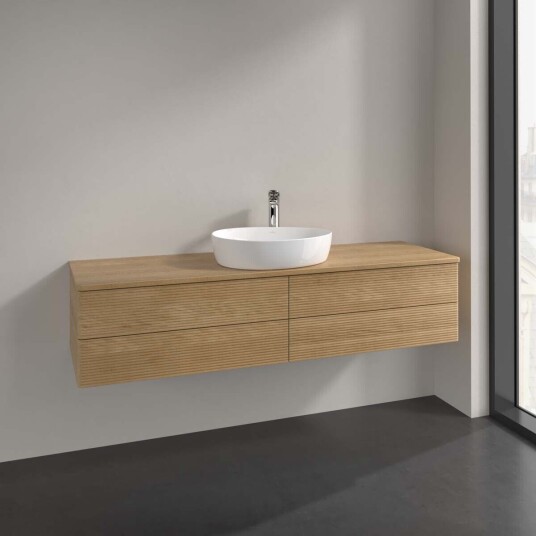 Villeroy & Boch Antao Servantskap med 4 skuffer 160x50x36 cm u/lys Eik Villeroy & Boch Antao Servantskap med 4 skuffer 160x50x36 cm u/lys Eik