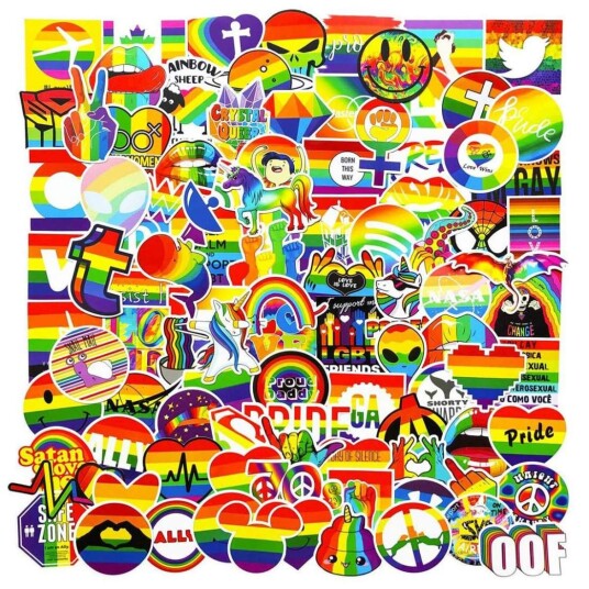 Megapakke med Klistremerker - LGBTQ