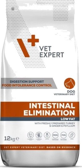 VetExpert Veterinary Diet Intestinal Elimination Dog trr hundemat 12kg
