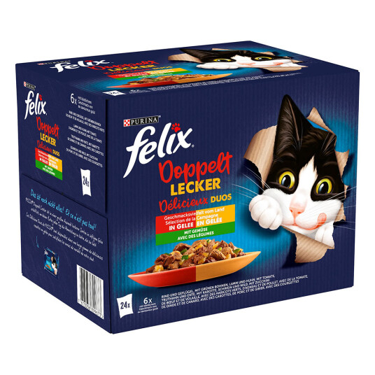 Felix Latz ''Double Delicious'' 24 X 85 G 24 X 85 G Grønnsaker