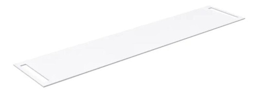 Korsbakken Benkeplate HPL med Håndkleholder Hvit Matt / 2 Sider 220cm Korsbakken Benkeplate HPL med Håndkleholder Hvit Matt / 2 Sider 220cm
