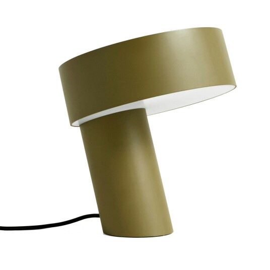 HAY Slant Table Lamp Khaki Green HAY Slant Table Lamp Khaki Green