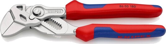 Knipex Paralleltang 400mm med rød håndtaksfarge - Maks. åpning 85mm