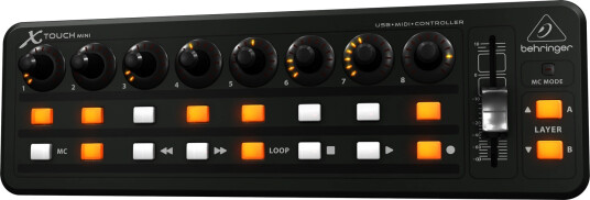 Behringer X Touch Mini Ultra Kompakt Universell Usb Kontroller Behringer X Touch Mini Ultra Kompakt Universell Usb Kontroller