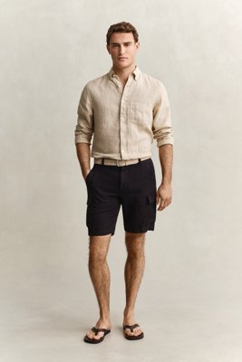 Lin Cargo Shorts EBONY BLACK 40