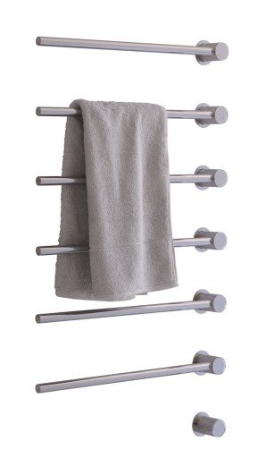 Vola håndkletørker T39, el, 3 stenger, krom