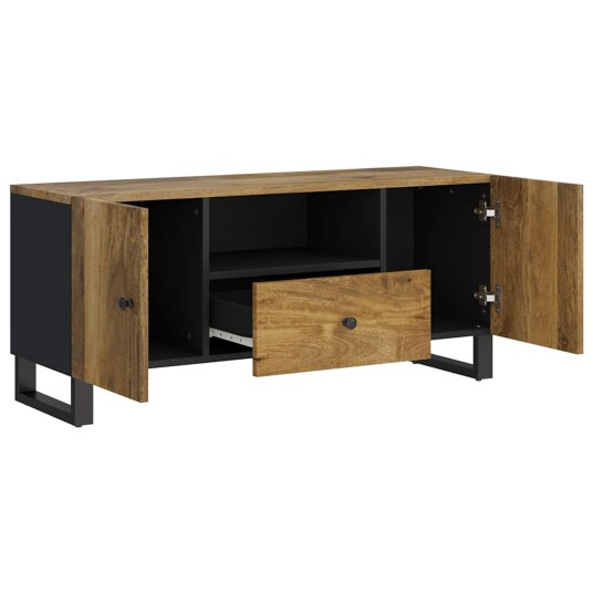 TV benk 105x33,5x46 cm heltre mango og konstruert tre TV benk 105x33,5x46 cm heltre mango og konstruert tre