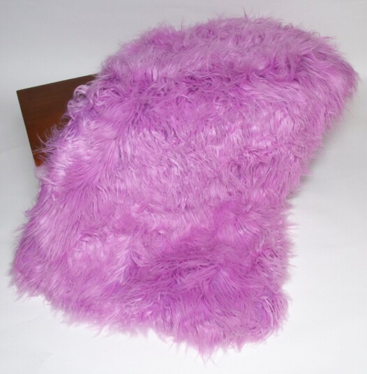 Pledd - Pels - 170x100 cm - Lavendel