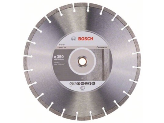 Bosch Diamantskive 350mm for Betong - Profesjonelt Sagblad Bosch Diamantskive 350mm for Betong - Profesjonelt Sagblad