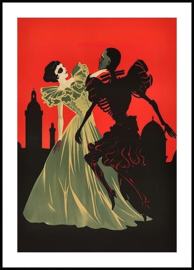 Dance of Death Poster Plakat / 30x40cm