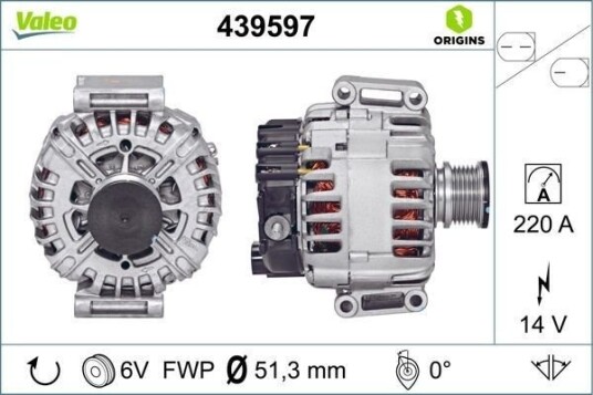 VALEO 439597 Dynamo