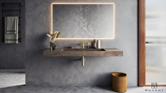 Brandt EDGE Vegghengt 120 Cm Galaxy Grey
