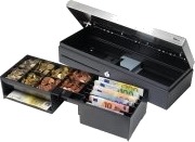 Safescan SD-4617S - Cash Drawer - svart, sølv Safescan SD-4617S - Cash Drawer - svart, sølv