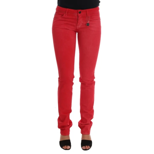 Costume National Dame Jeans Rød W28 Costume National Dame Jeans Rød W28