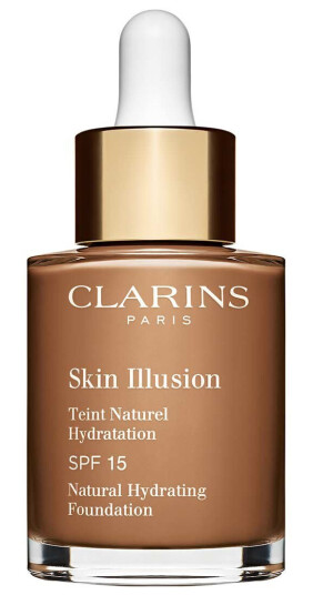 Clarins Skin Illusion Foundation 30 ml SPF 15 #115 Cognac Fuktighetsgivende