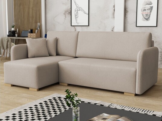 Amelus Sovesofa Med 4 Seters Divan   Beige
