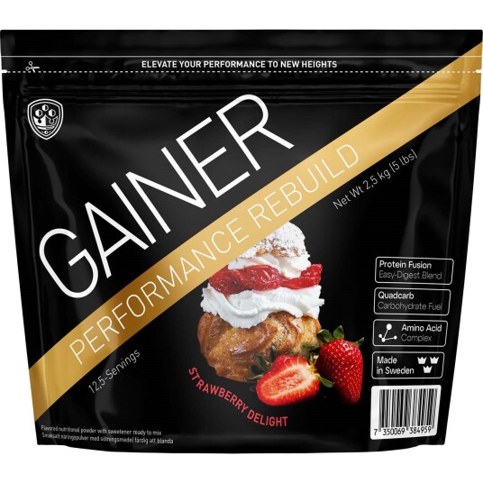 Swedish Supplements Performance Gainer Strawberry Delight 250 g Swedish Supplements Performance Gainer Strawberry Delight 250 g