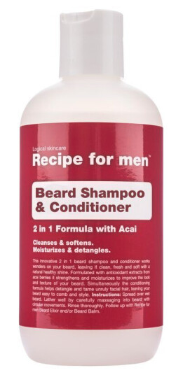 Recipe For Men Beard Shampoo & Conditioner 250ml