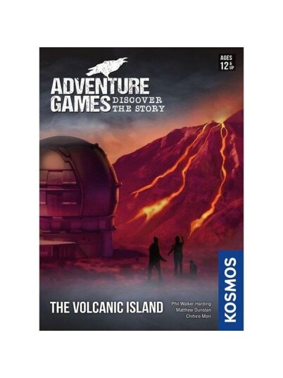 Kosmos Adventure Games: Den Vulkaniske Øya Brettspill for 1-4 spillere Kosmos Adventure Games: Den Vulkaniske Øya Brettspill for 1-4 spillere