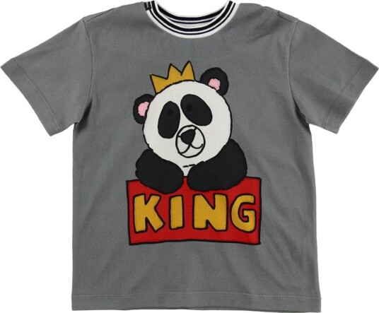 Dolce & Gabbana T skjorte   Grå m. Panda   Dolce & Gabbana   8 år 128   T skjorte