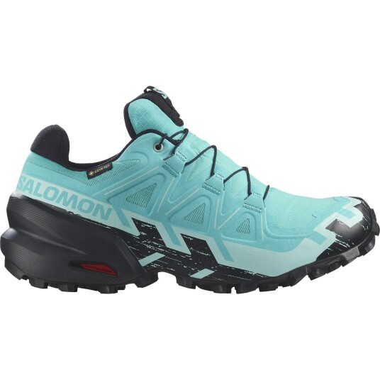 Salomon Women"s Speedcross 6 Gore-tex Blue Curacao/black/iced Aqua 38|38 2/3