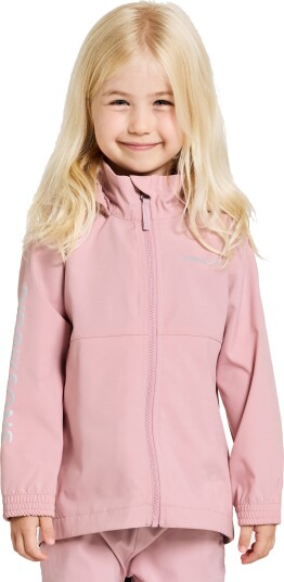 Didriksons Kids' Hallon Jacket Soft Pink 100 Didriksons Kids' Hallon Jacket Soft Pink 100