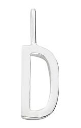 Design Letters Archetype Charm 10 mm Silver A-Z D Design Letters Archetype Charm 10 mm Silver A-Z D