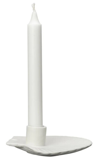 Byon Shell lysestake 15,5 cm White