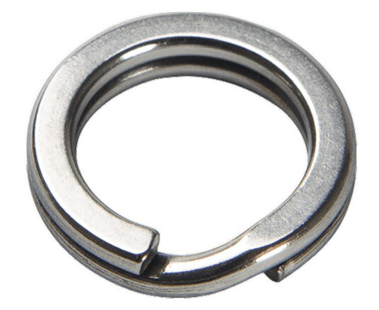 Søvik Heavy duty bent split rings - 8 mm splittringer