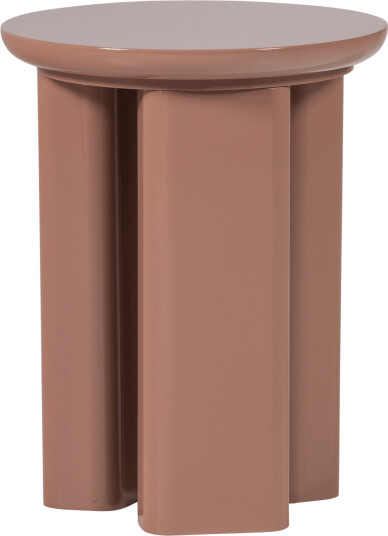 Sidebord Orivo 40 cm rundt - Gammelrosa