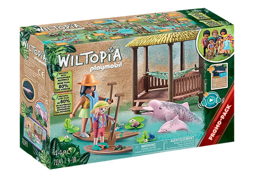 Playmobil Wiltopia - Wiltopia - Paddling tour with the River Dolphins