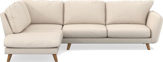 Trend Lyx 4 seters Venstrevendt L formet Sjeselongsofa i Manchester Beige
