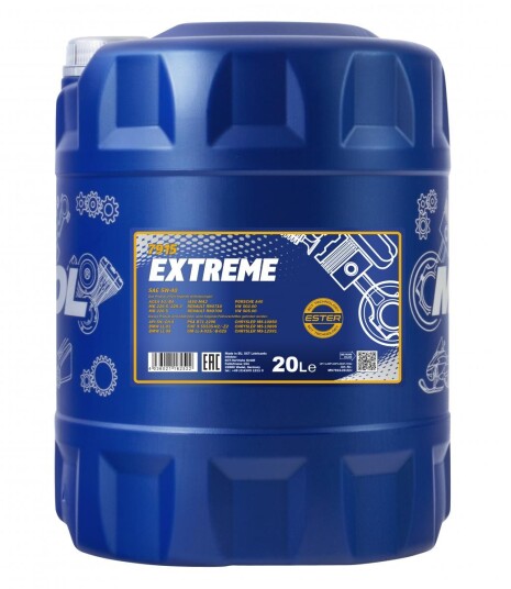 Motorolje MANNOL EXTREME 5W40 20L