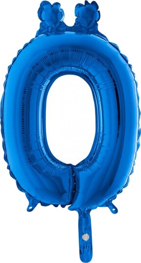 Ballongkungen Bokstavballong Mini Blå Bokstav Ö 14540B