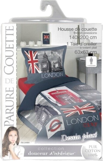 Douceur D`Interieur Sengesett Til Barn Count Print 140 X 200 Cm