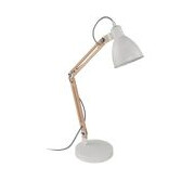 Eglo Torona 1 - Skrivebordslampe - E14 - 28 W - hvit, naturlig