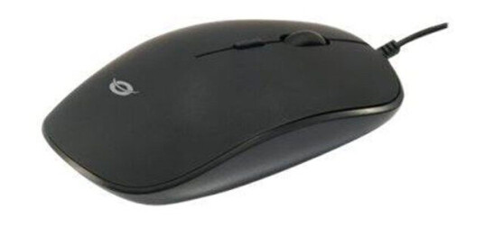 Conceptronics Conceptronic REGAS E4 - mouse - USB - black - Mus - Optisk - 4 - Svart