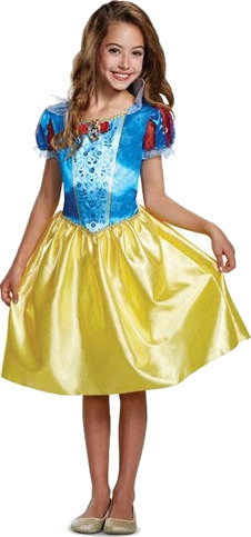 Jakks Disguise - Classic Costume - Snow Hvit (116 cm)