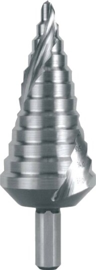 Ruko 101060E Hsse-Co 5-Trinns Spiralbor Samlet Lengde 100 Mm 3-Fals Skaft 1 Stk