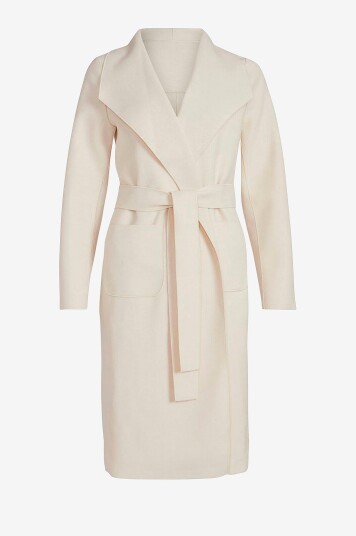 Vila Kåpe viJuice Coat Beige Vila Kåpe viJuice Coat Beige
