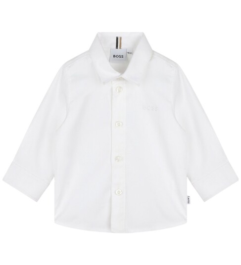 BOSS Long Sleeved Shirt White 94 BOSS Long Sleeved Shirt White 94