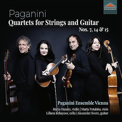 MediaTronixs Nicolo Paganini : Paganini: Quartets for Strings and Guitar Nos. 7, 14 & 15 CD Pre-Owned
