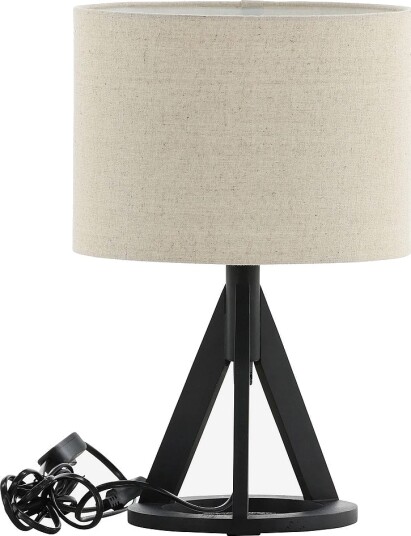 Venture Home Bordlampe Kona Svart Bordlamper