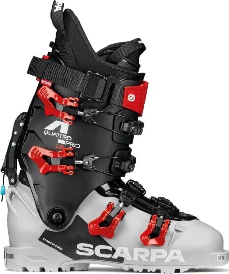 Scarpa Toppturstøvler 4 Quattro Pro LE Topptursko 26/27 Sølv Gray/Rosso Corsa MP 29