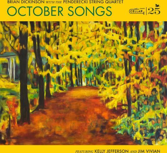 Brian Dickinson, Penderecki String Quartet October Songs CD