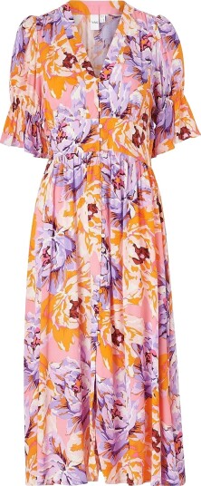 YAS Y.A.S Kjole yasFarron 2/4 Midi Dress Rosa